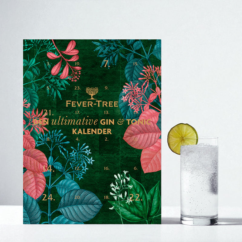 Fever Tree Gin og tonic julekalender. Bestil online hos Delikatessehuset