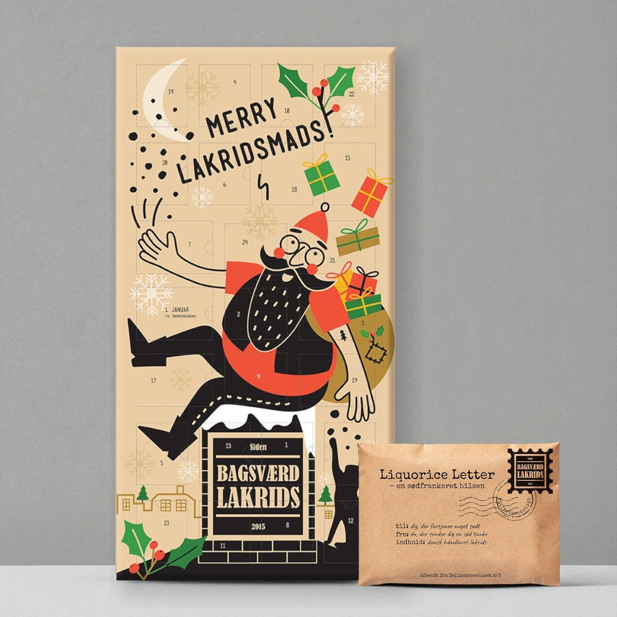 Julekalender fra Bagsværd Lakrids med en gratis lakridsgave