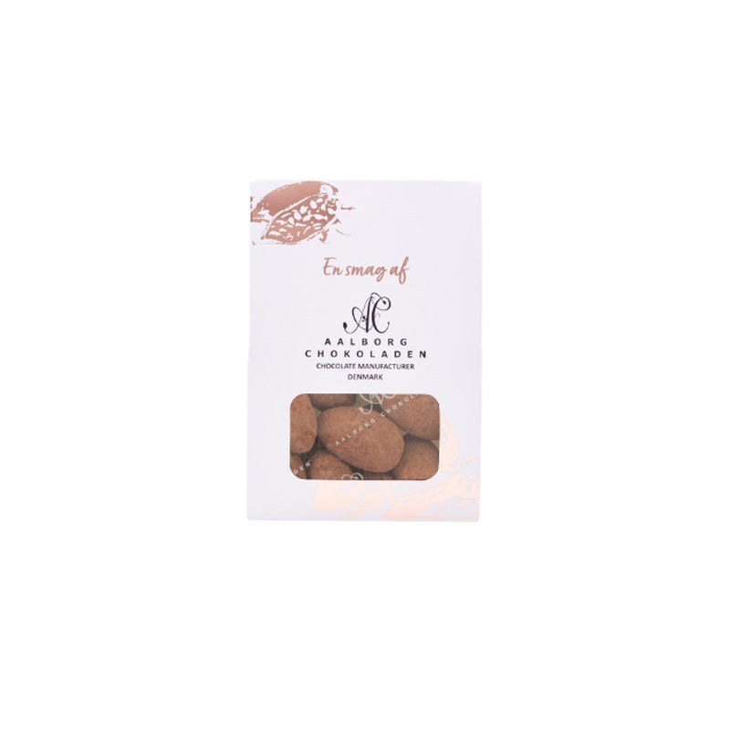 Aalborg kakaomandler med mørk chokolade 45 g