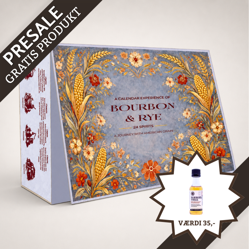 Bourbon & Rye whiskyjulekalender 2026 – presale 2026
