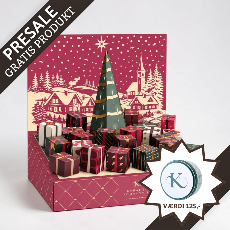 Karamel Kompagniet julekalender 2026 – presale 2026