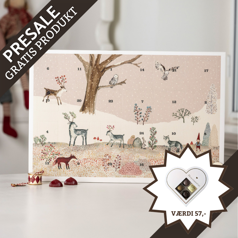 Xocolatl x Maileg julekalender – Chokolade og julepynt – presale 2026