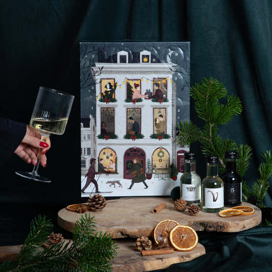 Vinjulekalender med 24 europæiske vine fra Vinuniverset – presale 2026