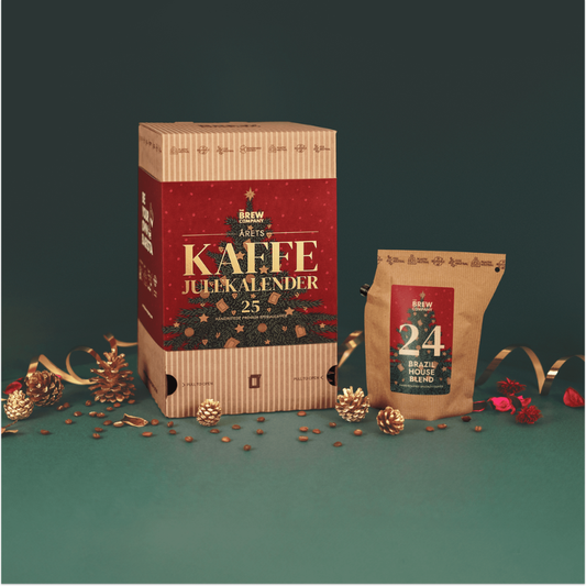 Kaffejulekalender 2026 med 25 kaffer fra The Brew Company