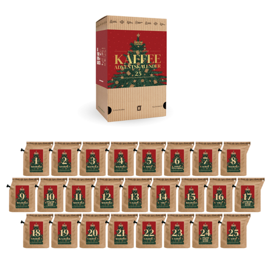 Kaffejulekalender 2026 med 25 kaffer fra The Brew Company