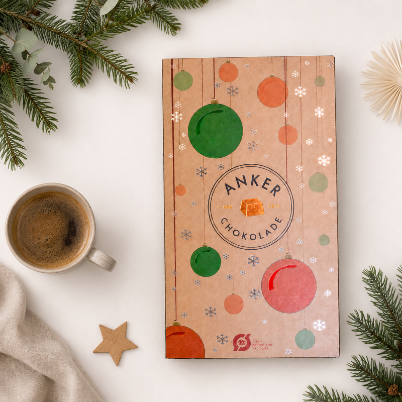 Anker Chokolade julekalender – Fyldte chokolader