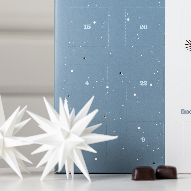 Xocolatl julekalender – Finest Dark Selection til 2 personer – visning 2