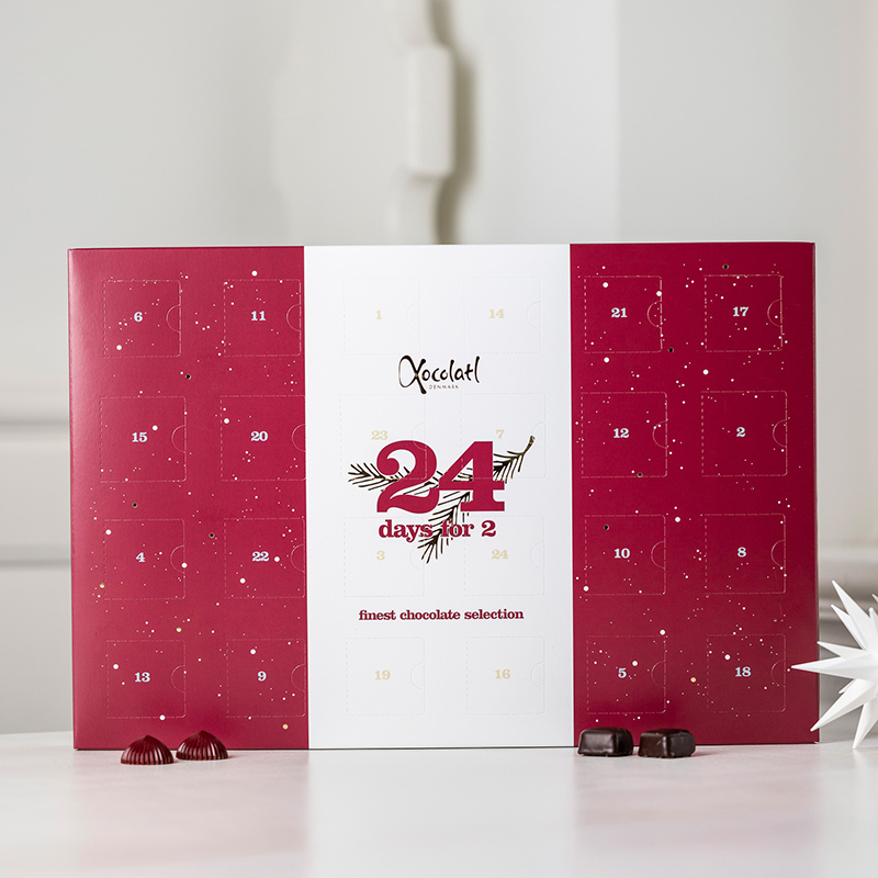 Xocolatl julekalender – Finest Selection til 2 personer