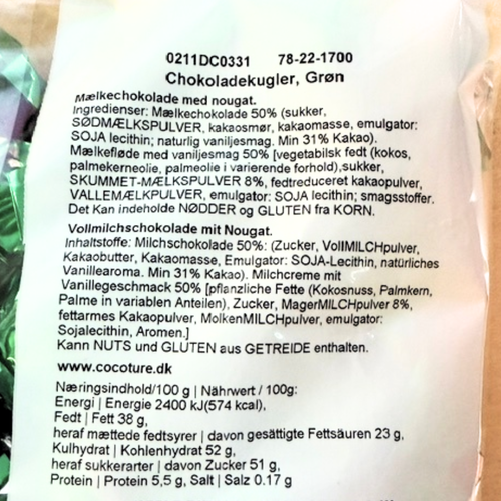Chokoladekugle – mix