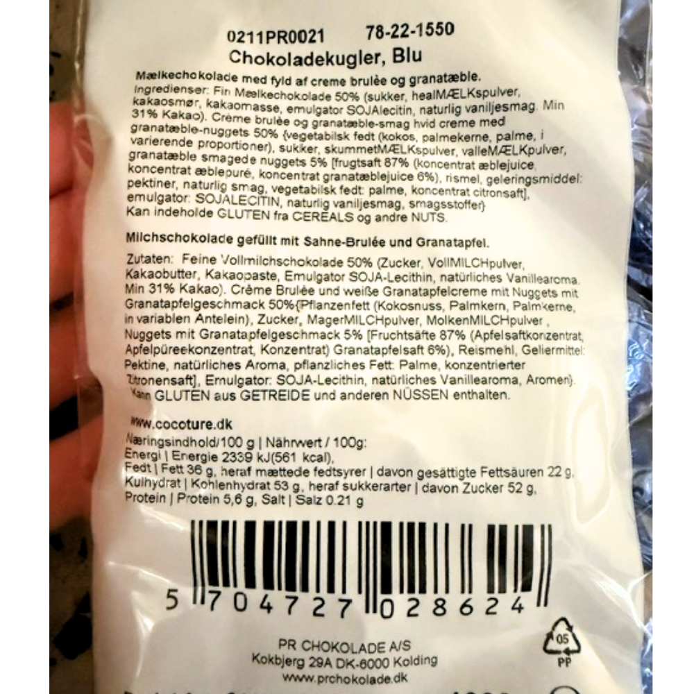 Chokoladekugle – mix