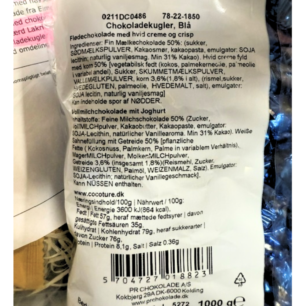 Chokoladekugle – mix