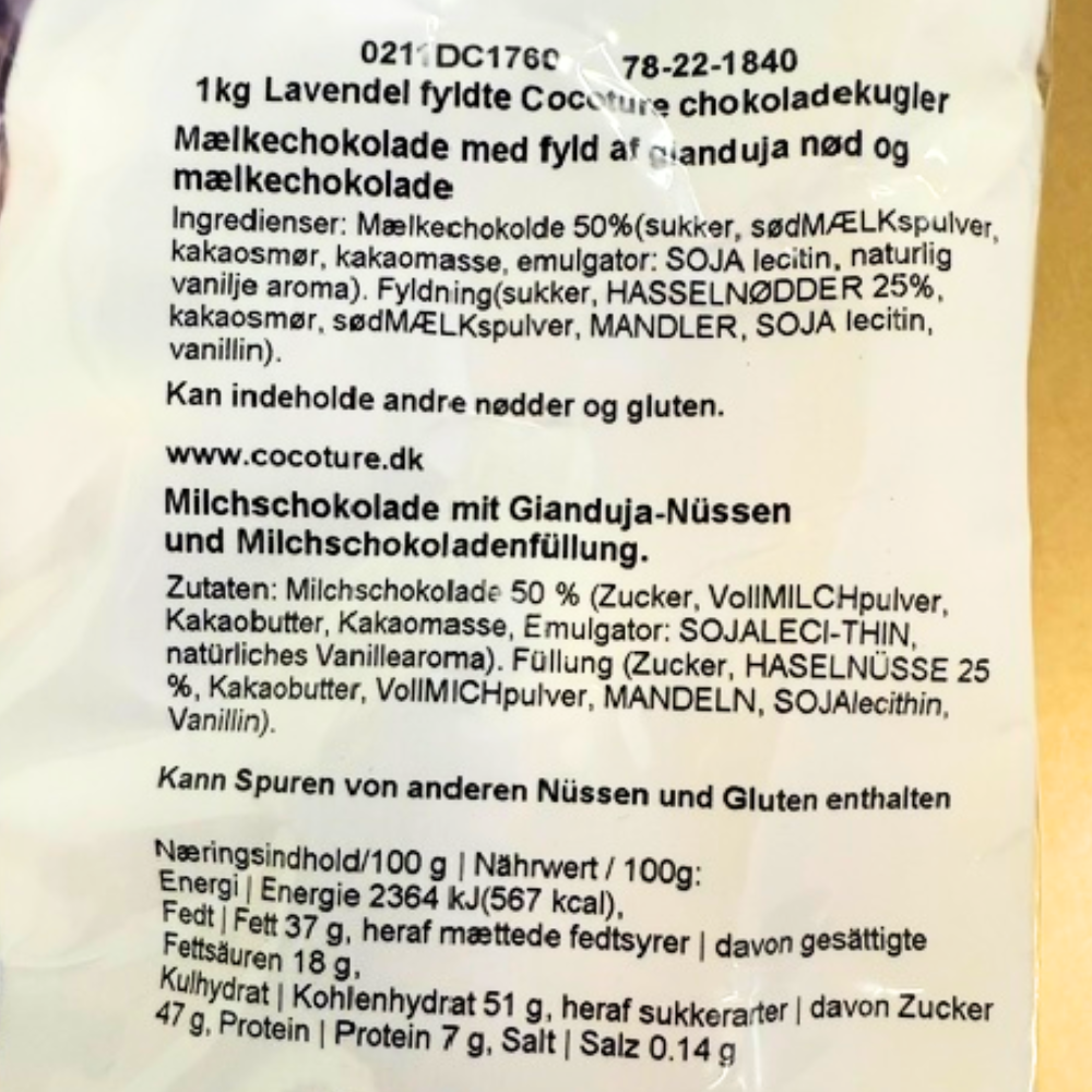 Chokoladekugle – mix