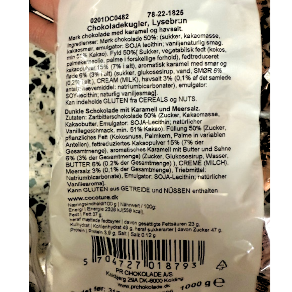 Chokoladekugle – mix
