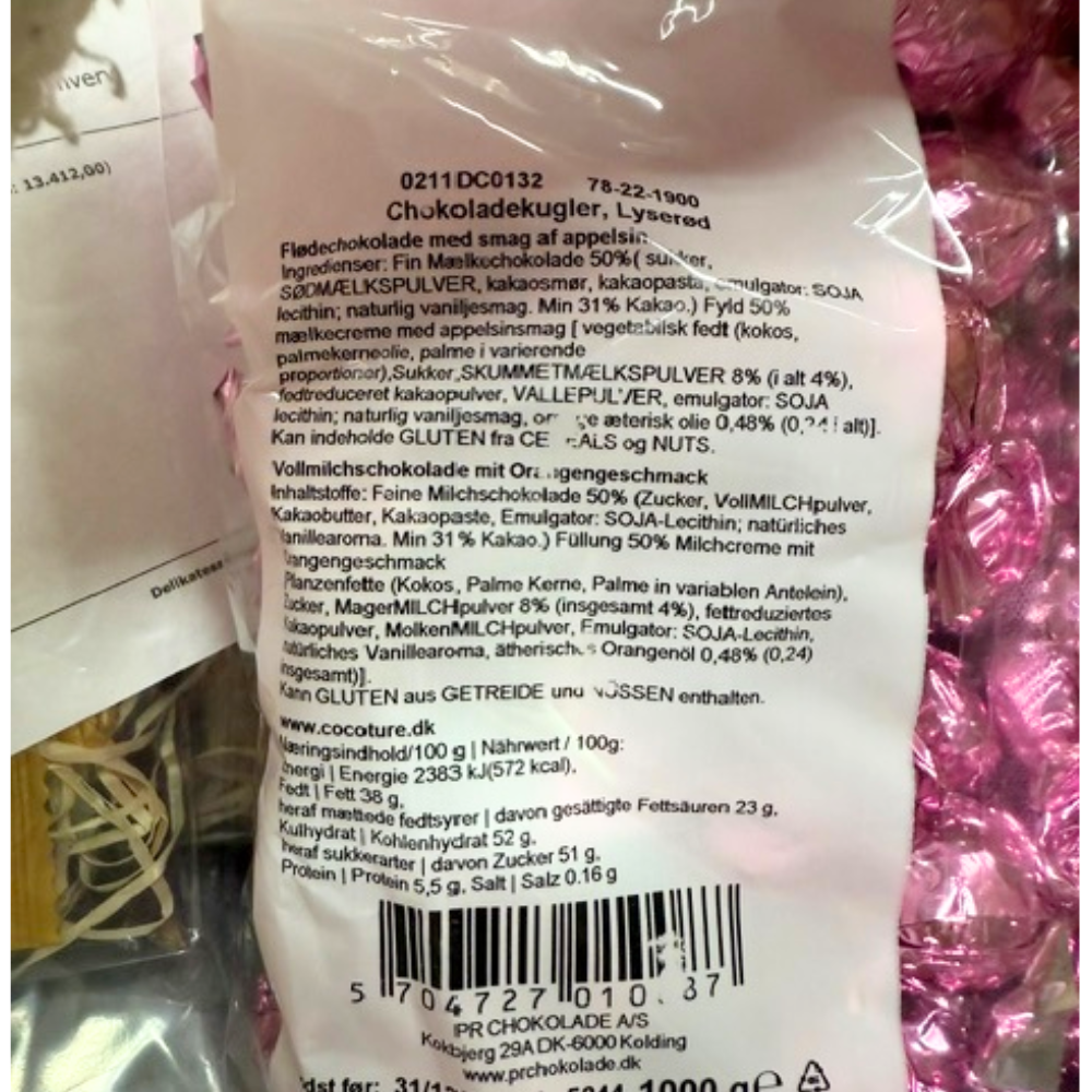 Chokoladekugle – mix