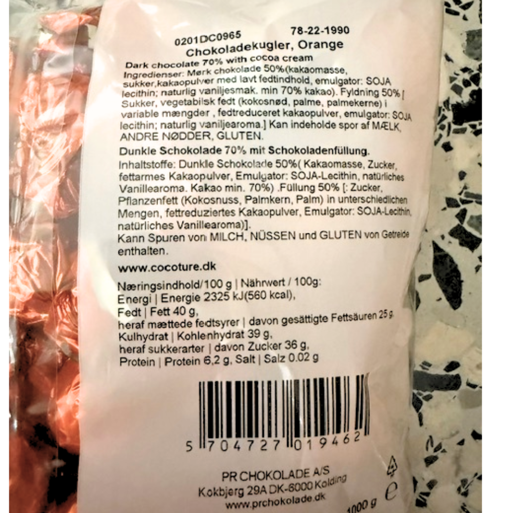 Chokoladekugle – mix
