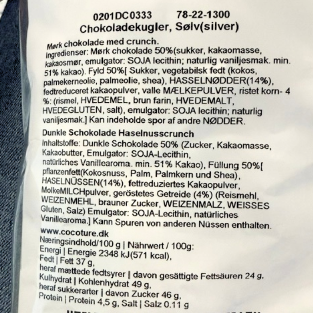 Chokoladekugle – mix