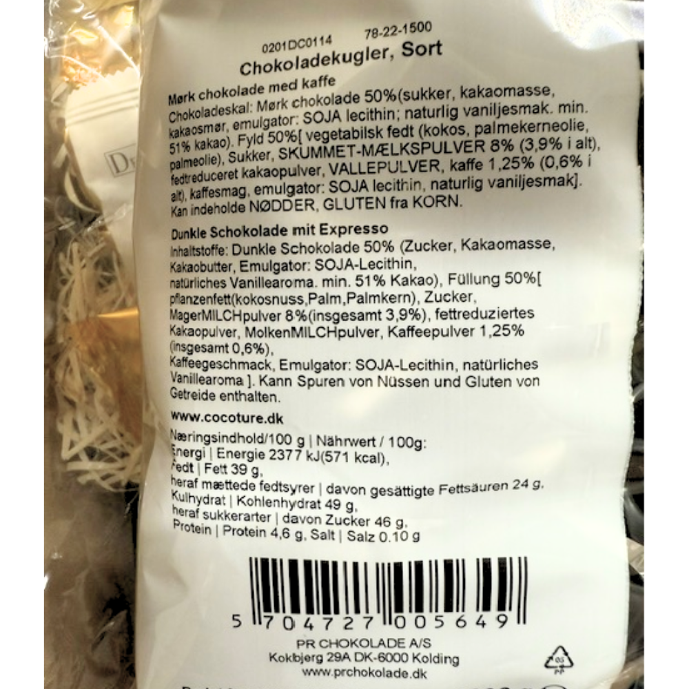 Chokoladekugle – mix