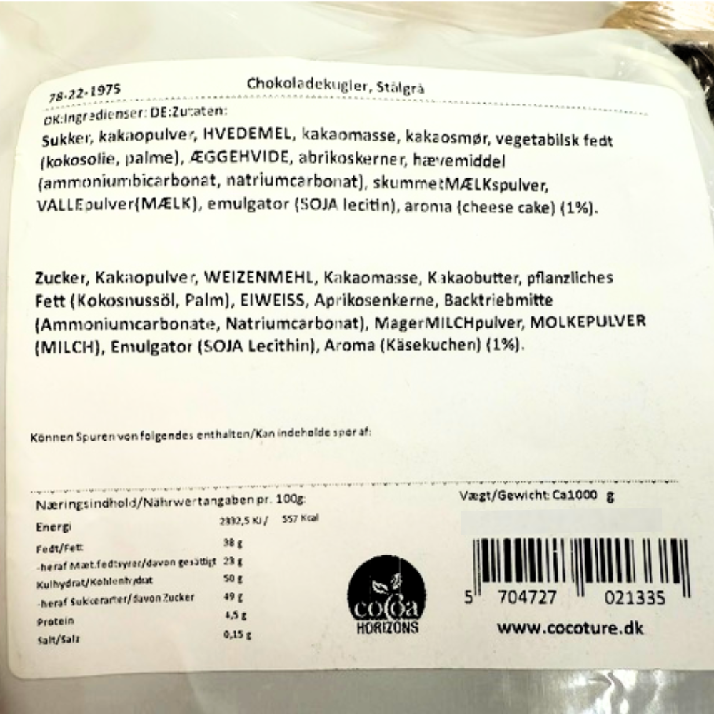 Chokoladekugle – mix