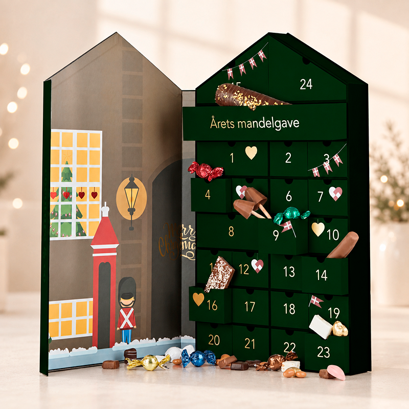 Cocoture familiejulekalender – Julehus Luxury med mandelgave