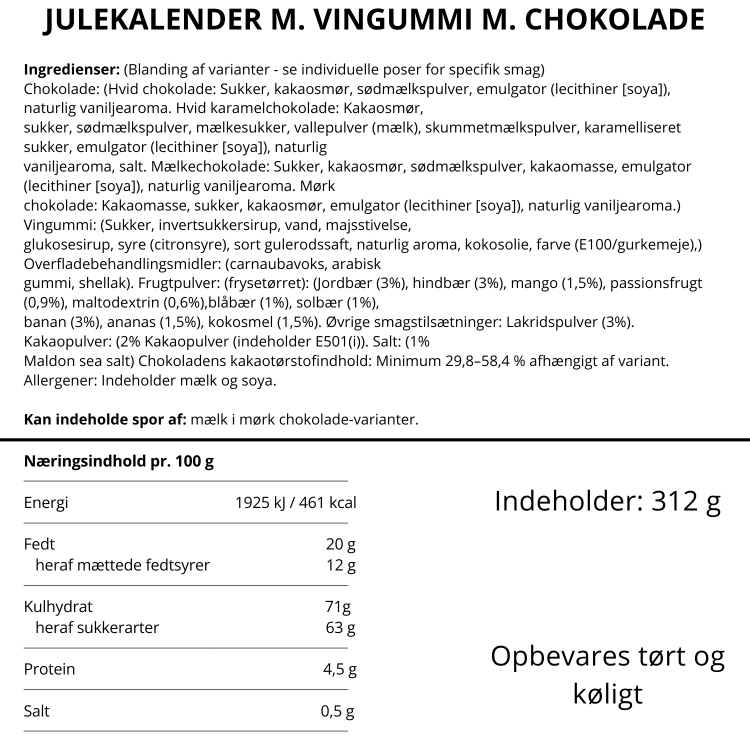 Julekalender - Box The Original