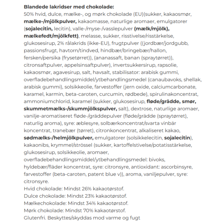 Julekalender Lakrids by Bülow 2025 inkl. GRATIS bøtte Classic