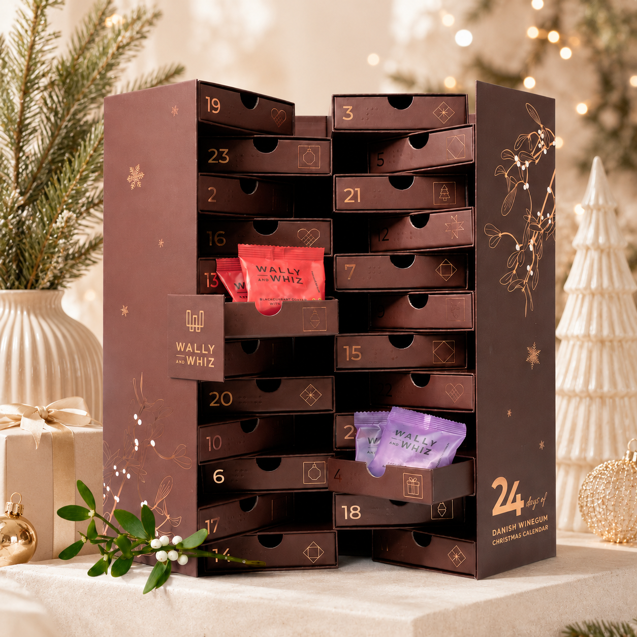 Wally & Whiz julekalender – Sharing til 2 personer