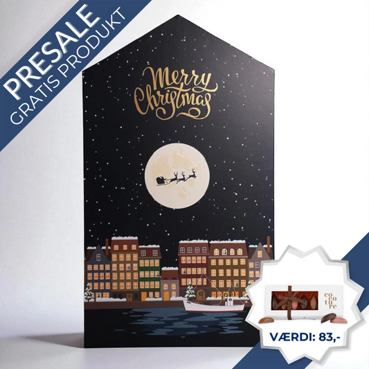 Presale på Cocoture julekalender – stor familiekalender inkl. gratis gave og mandelgave.	