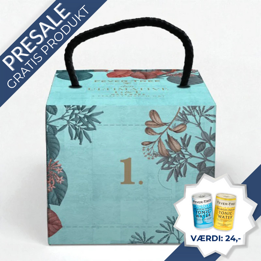 Fever-Tree Gin & Tonic adventskalender presale – eksklusiv gin kalender med gratis gave.	