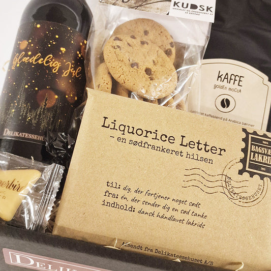 Julekurv - med øl, kaffe og småkager