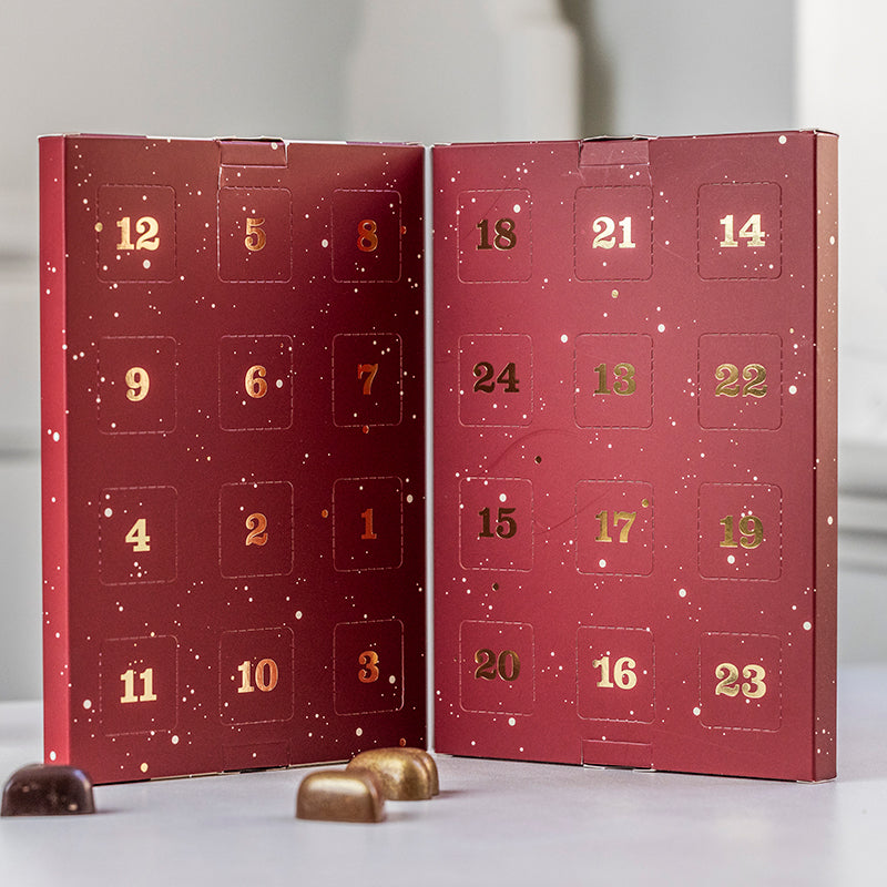 Xocolatl julekalender – Små fyldte chokolader – visning 2