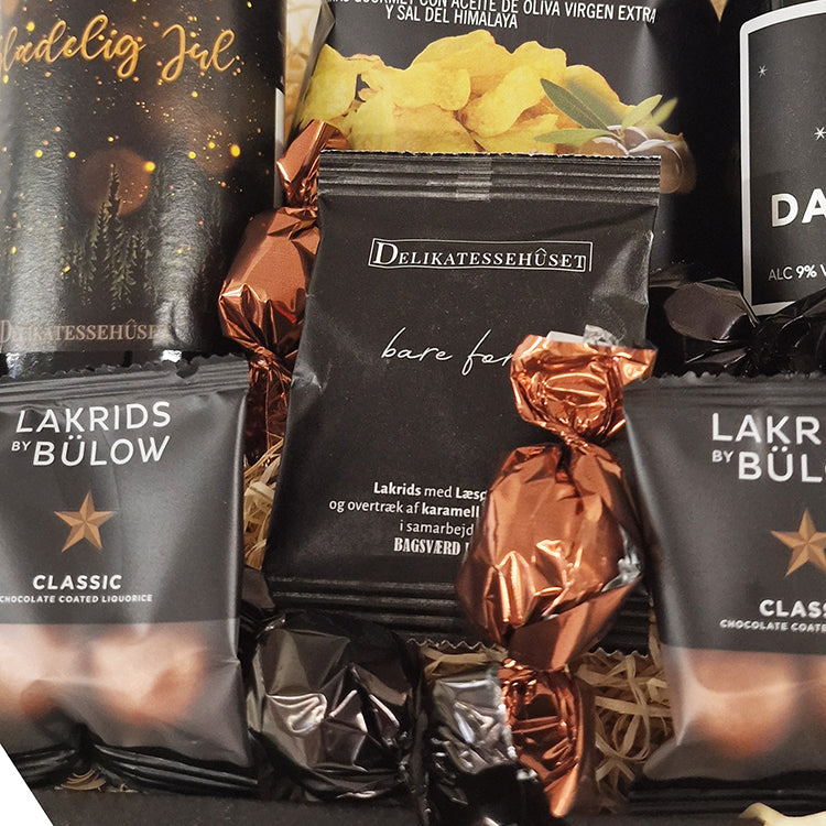 Julekurv - med to danske juleøl, sødt og salt