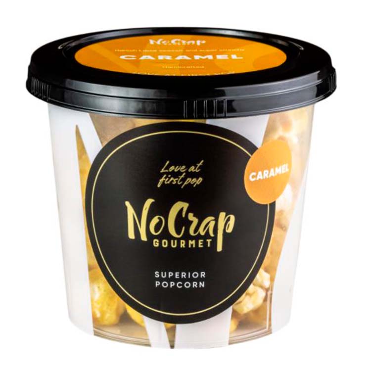 No Crap Popcorn med karamel