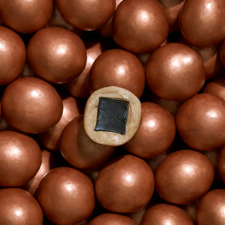 Sød lakrids med dulcechokolade og havsalt