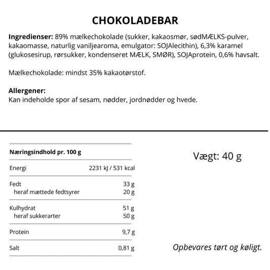 Crispy Carrie Bar fra Simply Chocolate
