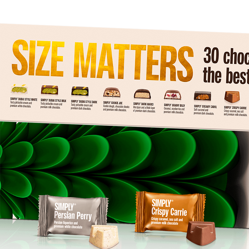 Simply Chocolate julekalender – Size Matters – visning 2