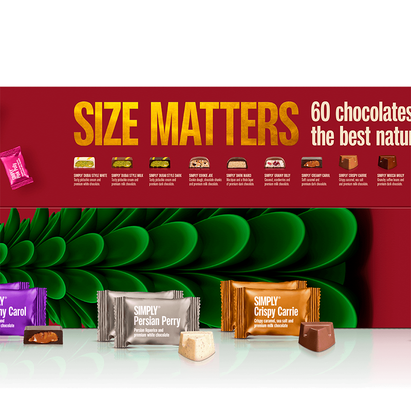 Simply Chocolate Simply for Sharing julekalender – visning 2