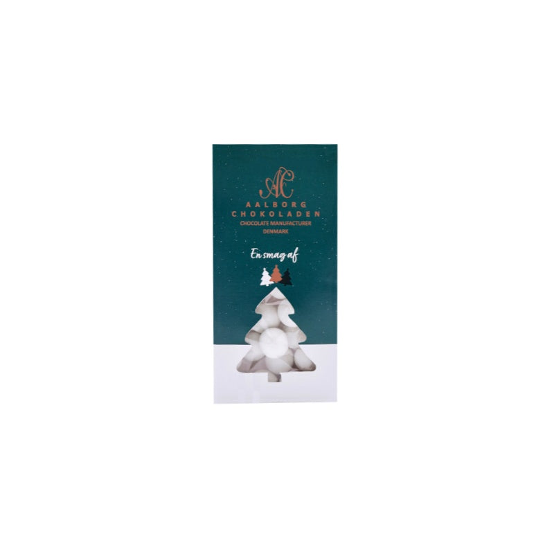 Julesnekugler med marcipan og chokolade 90 g fra Aalborg Chokoladen