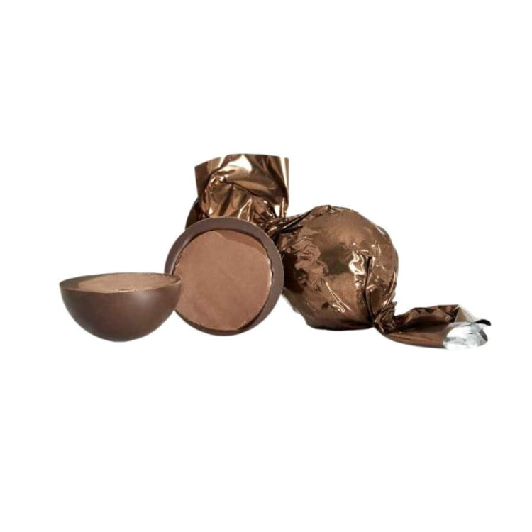 Chokoladekugle med karamel og havsalt