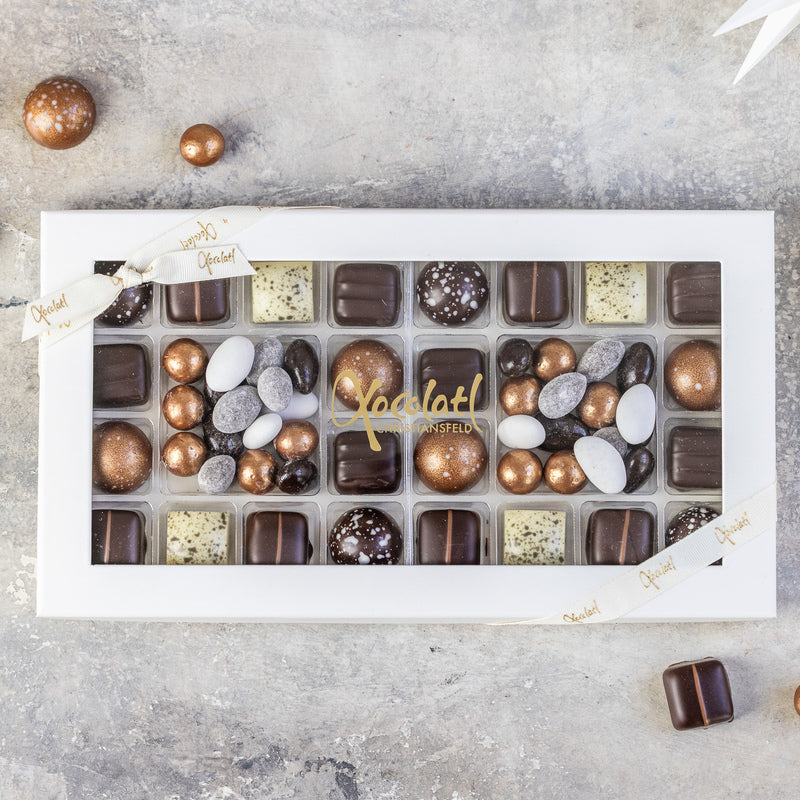 Xocolatl Christmas Double Selection i juleæske på 340 g