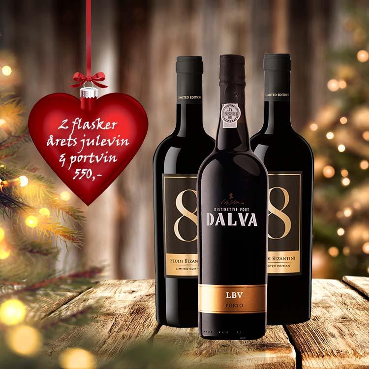 Julevin 2021, en italiensk konge rødvin med en lækker dalva lbv